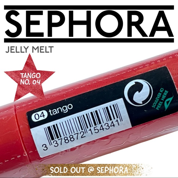 Sephora Collection • 🆕 • * Host Pick* • 💋 K-Beauty-inspired Jelly Melt • Tango - Picture 4 of 12